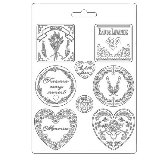 Casting mould "Lavender love"