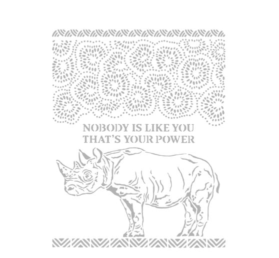 Sjabloon "Rhino"
