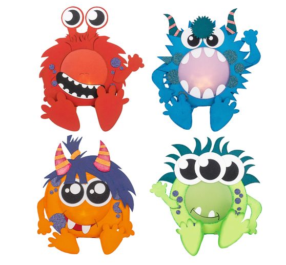 Mini lampjes set "Monster"