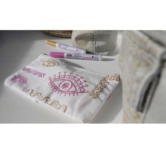 KREUL Textiel marker medium "Glitter"