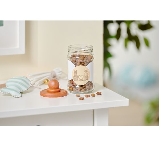VBS Jars with screw cap "Round", 270 ml