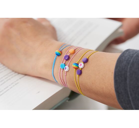 Kralen set, rond, multicolor