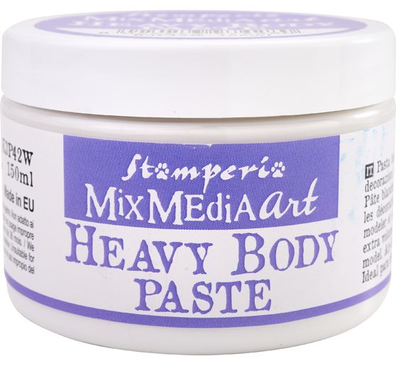 Stamperia "Heavy Body Paste", Wit