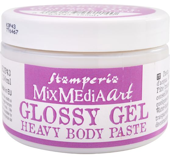 Stamperia "Glossy Gel", Transparent