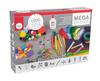 Mega knutsel box, ca. 1.200 onderdelen
