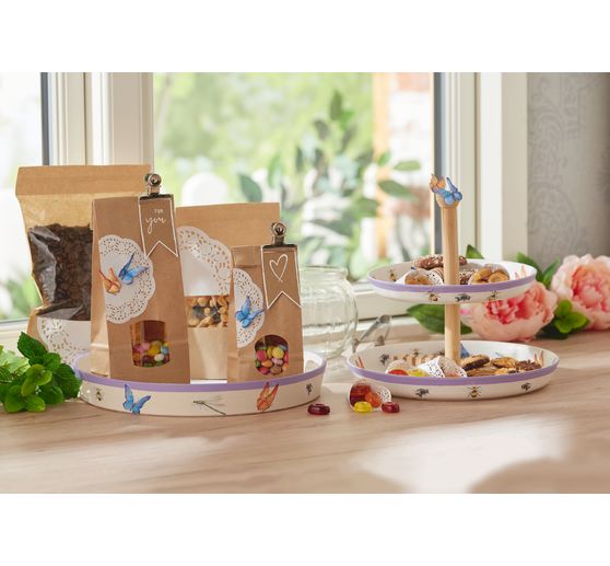 VBS Decorative etagere with wooden handle