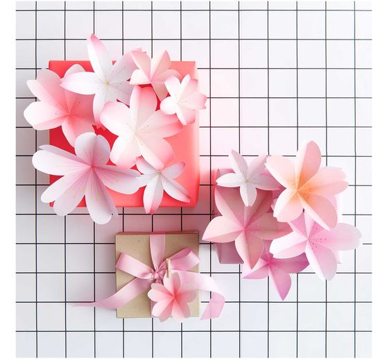 Papieren bloemen