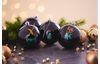 Kerstballen van kunststof, Ø 100 mm