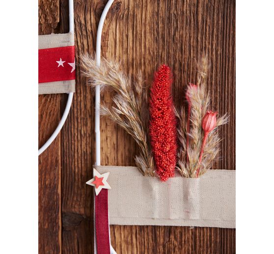 Dried flowers set "Red" 