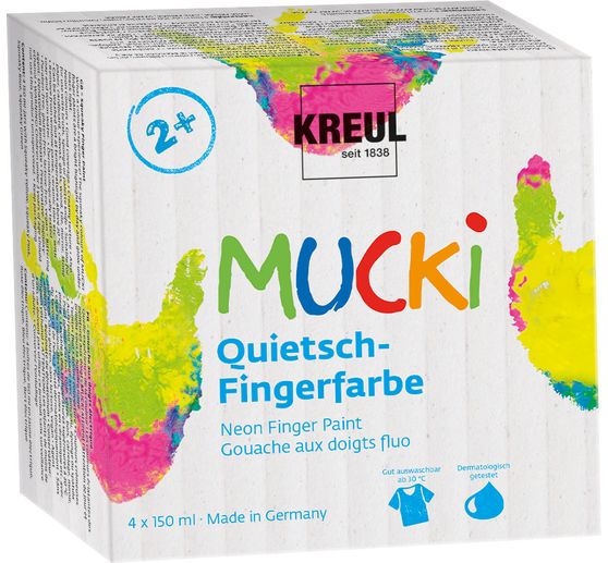 MUCKI Squeaky finger paint