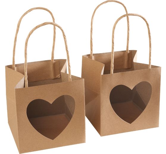 VBS Kraft paper bag "Heart"