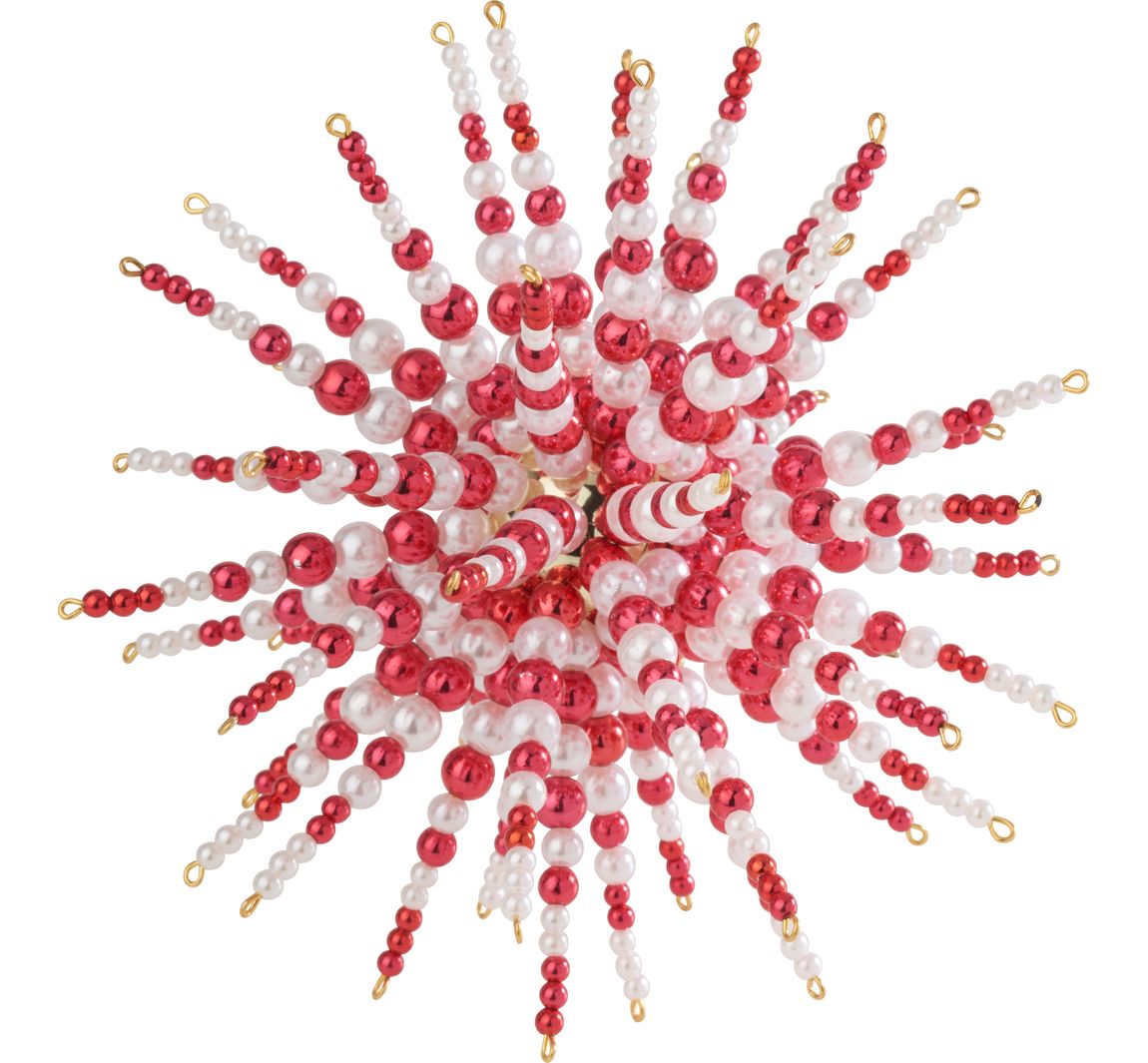 Parelsterren complete set "Red & White"