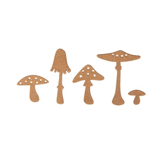 Ponssjabloon "Paddenstoelen"