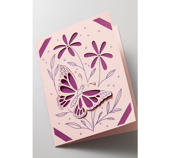 Cricut Joy dubbele kaarten met insteekhoezen & enveloppen "Insert Cards Sensei Sampler - Foil", 11,4 cm x 15,9 cm