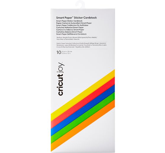 Cricut Joy zelfklevend karton "Smart Paper - Brightbow Sampler"