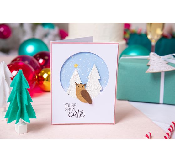 Sizzix Thinlits ponssjabloon "Cozy Woodland"