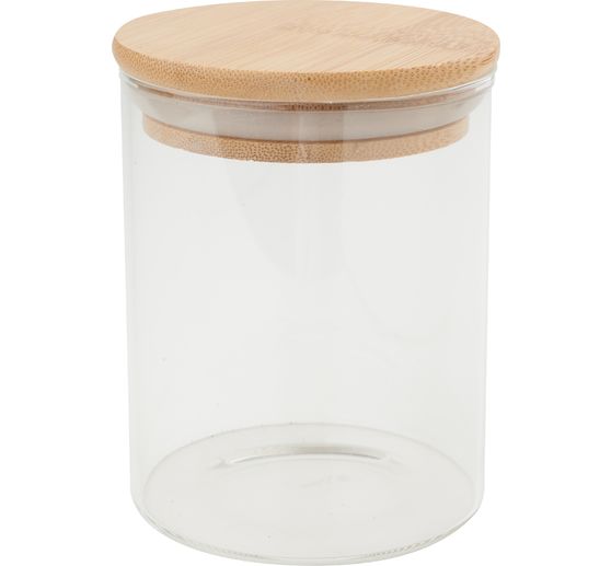 VBS Storage jar "Bomo" with bamboo lid