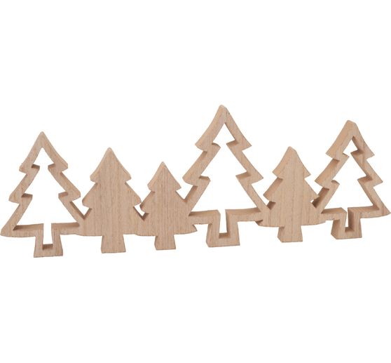 VBS Wooden decoration "Fir row