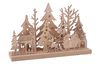 VBS wooden stick motif "Winter forest with Santa"