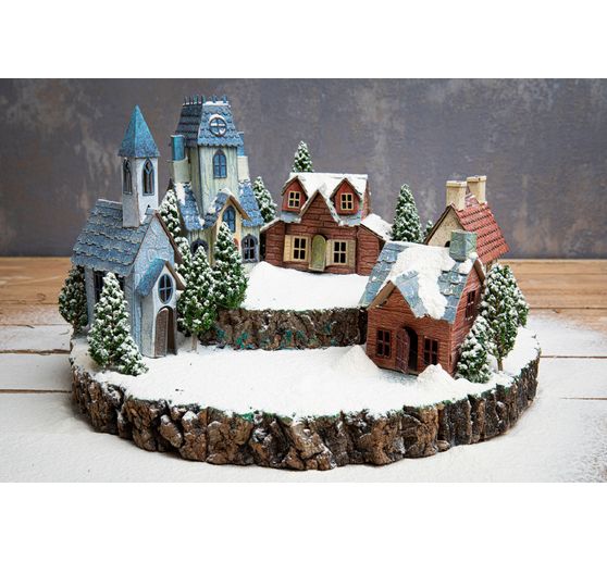 Sizzix Thinlits Punching template-set "Village Collection by Tim Holtz"