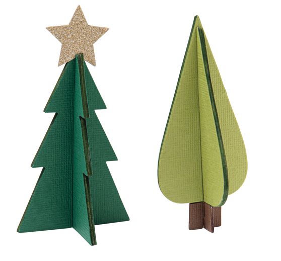 Sizzix Bigz ponssjabloon "Tree Ornaments"