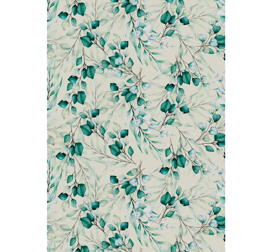 Motief karton "Grey Line", eucalyptus
