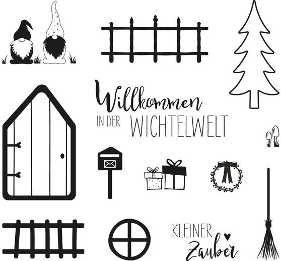 Clear Stamps "Kabouterwereld"