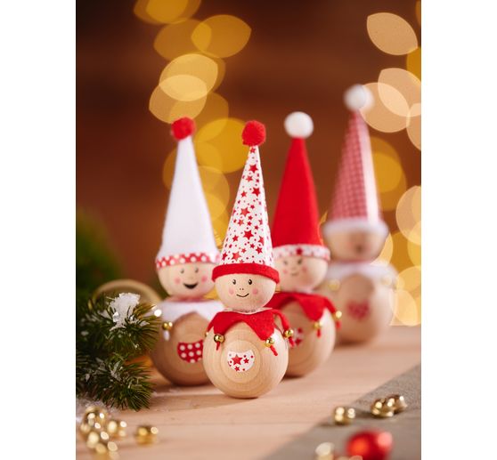 VBS Knutselset "Houten ballen kabouter"