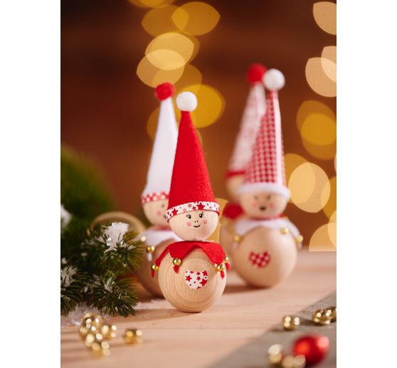 VBS Knutselset "Houten ballen kabouter"