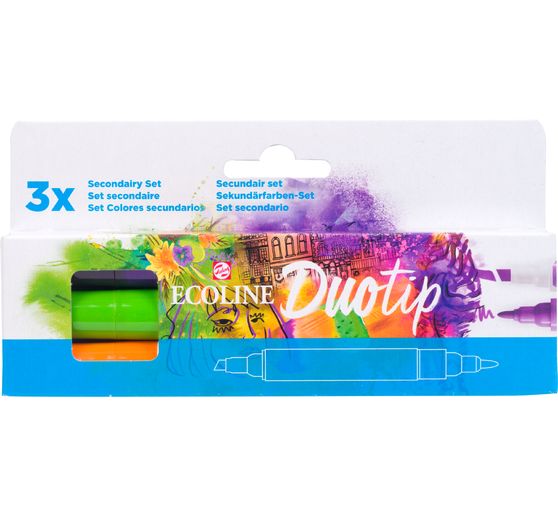 Talens Ecoline Duotip "Secondary color set"