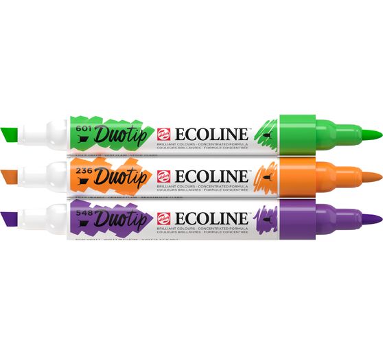 Talens Ecoline Duotip "Secundaire kleuren set"