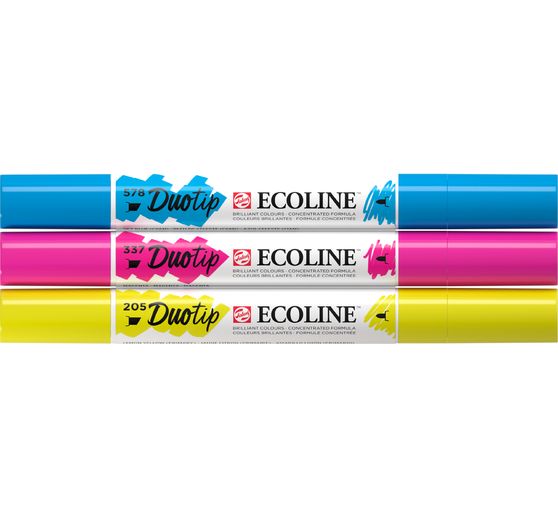 Talens Ecoline Duotip "Primaire kleuren set"