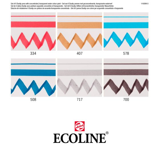 Talens Ecoline Duotip "Urban Landscape-Set"