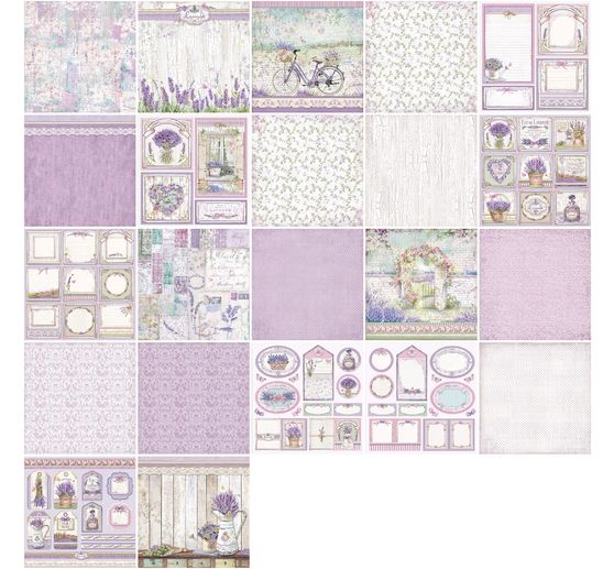 Scrapbook blok "Provence"