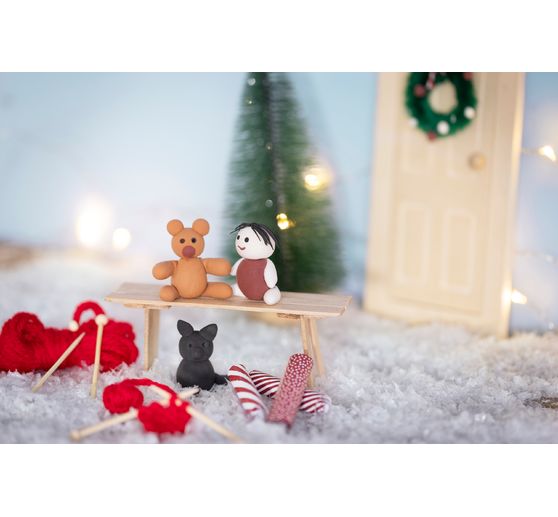 Mini knutselset Secret Santa deur "Kerstcadeautjes"