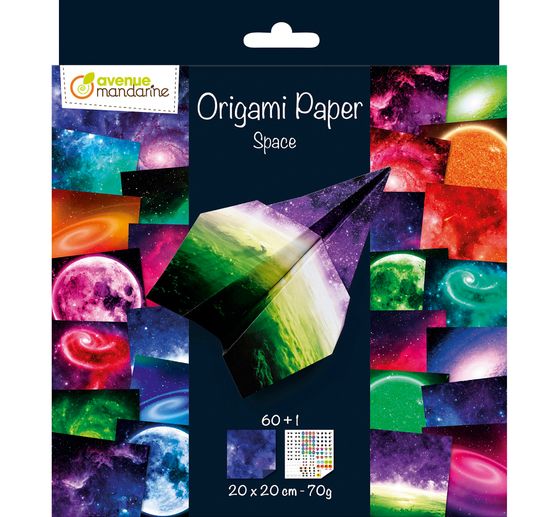 Vouwpapier assortiment "Space"