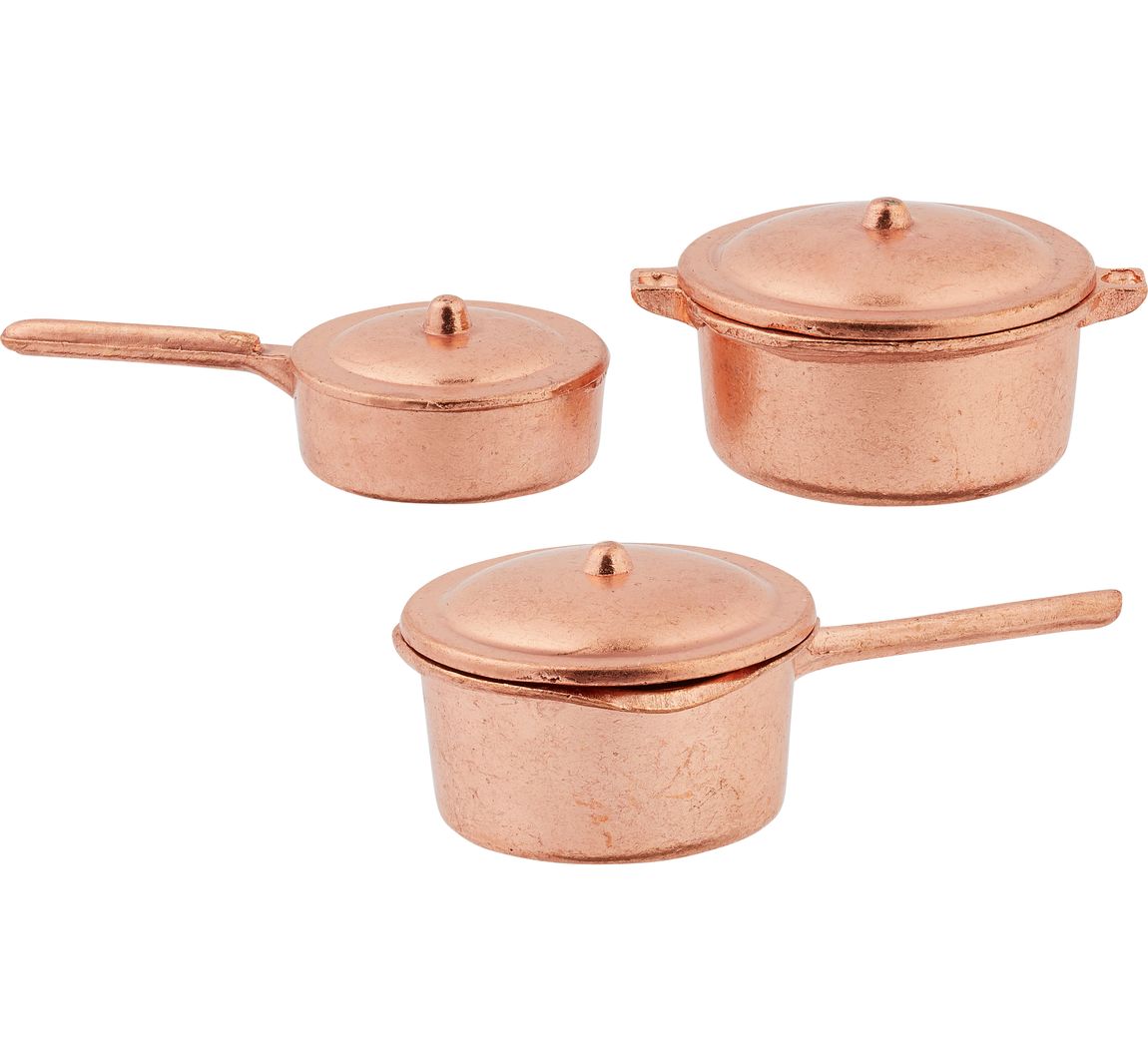 Miniatuur potten set