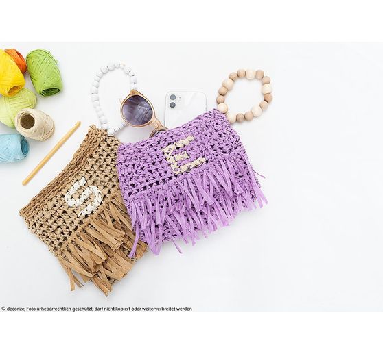 BeaLena DIY creatieve set "Paper ribbon clutch"