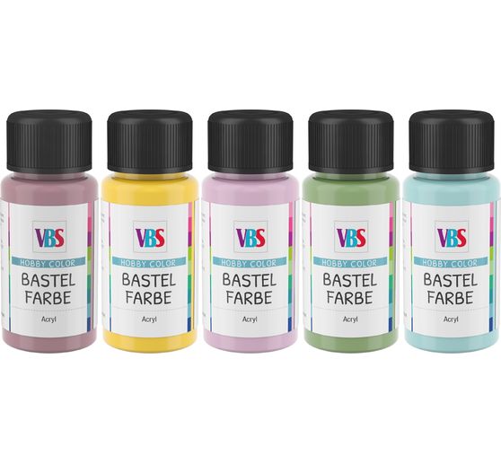 VBS Craft paint set "Pastel poetry"