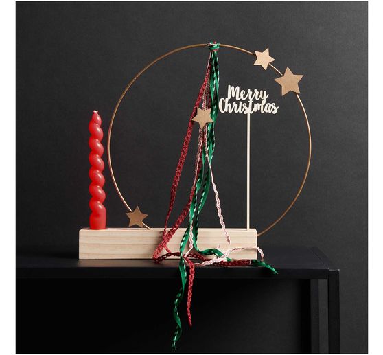 Rico Design Linten set "Lucky dip", Rood-Groen