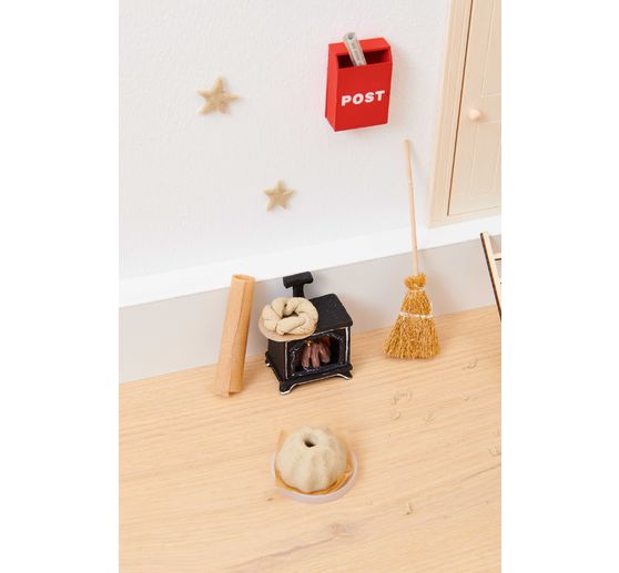 Rico Design Miniature "Fireplace with light"