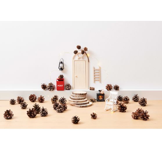 Rico Design Miniature "Fireplace with light"
