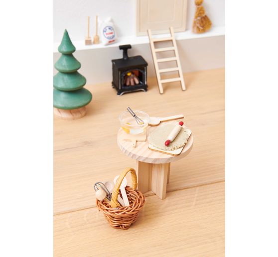 Rico Design Miniature "Fireplace with light"