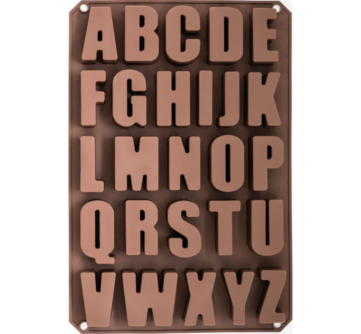 Silicoon gietvorm "A-Z"