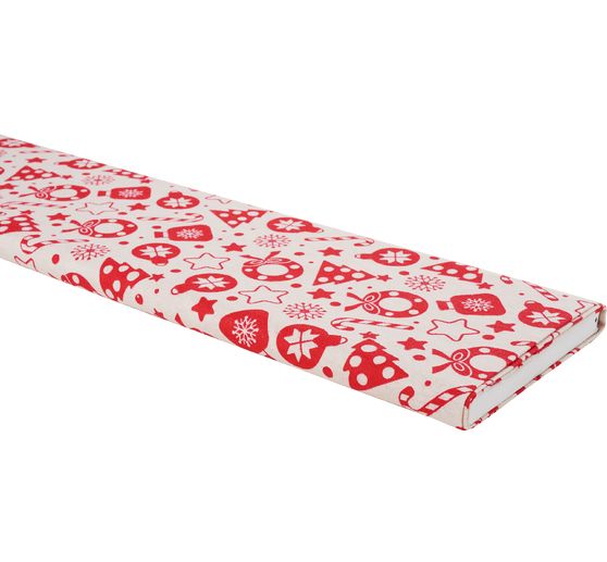 Motif fabric linen look "Timeless"