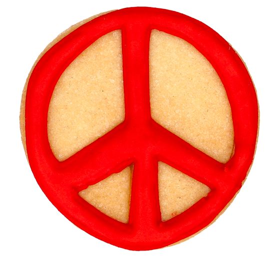Uitsteken form "Peace"