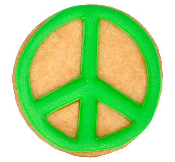 Uitsteken form "Peace"