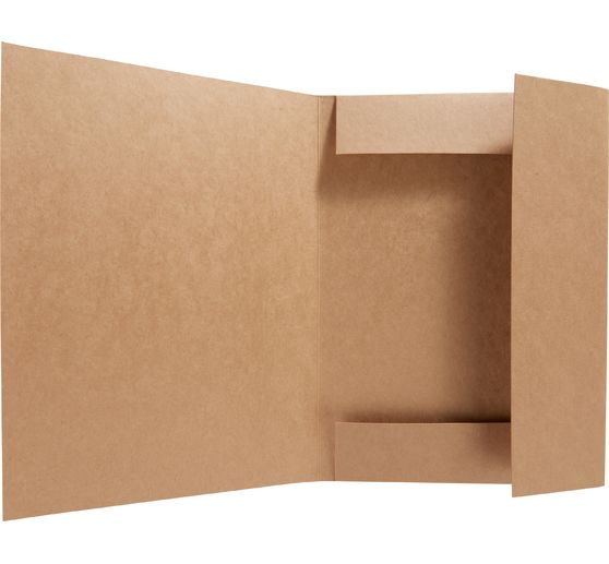 VBS Folder for papers, kraft cardboard
