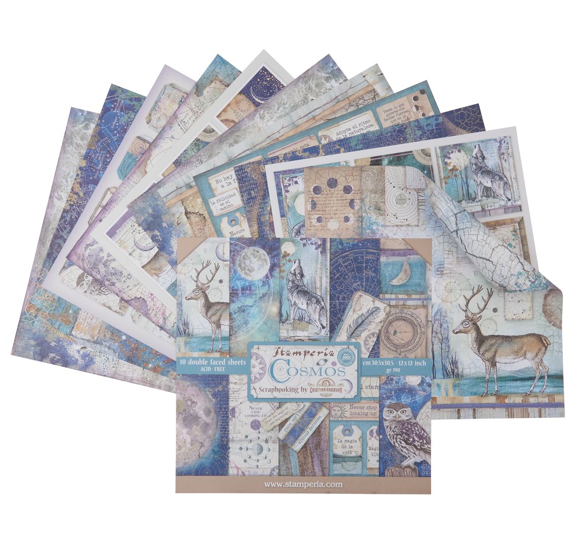 Scrapbook blok "Cosmos"