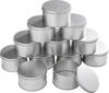 VBS Metalen blikken / Zeepblikjes "Rond", 12 stuks